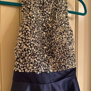 Sparkling Navy Formal/Party Dress